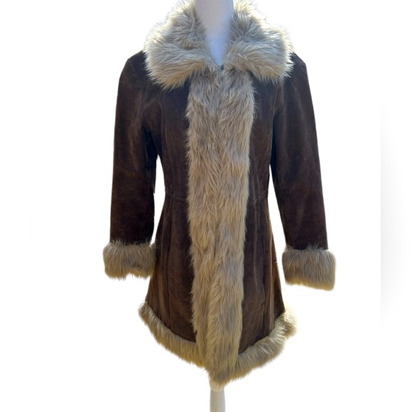 B Lucid Jackets & Blazers - Vintage B Lucid Y2K Penny Lane Suede
Jacket Women's Size XS